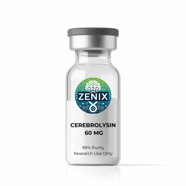 Zenix Cerebrolysin 60mg 6 Vial 360mg Total Neuroprotective Peptide Kit Brain Health