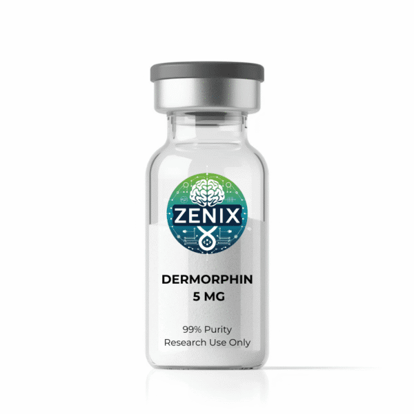 Zenix Dermorphin 5mg 10 Vial 50mg Total Opioid Peptide Kit Pain Research