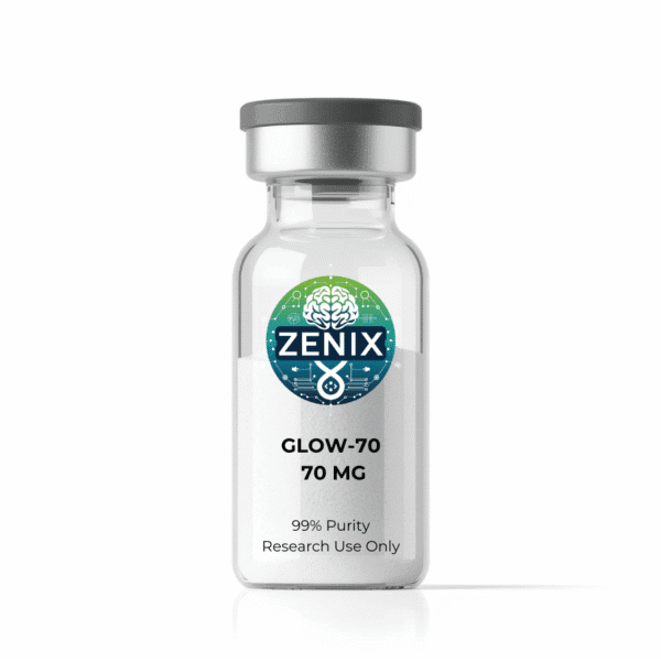 Zenix Glow 70 Blend 70mg 50 10 10mg Per Vial 10 Vial Skin Beauty Stack