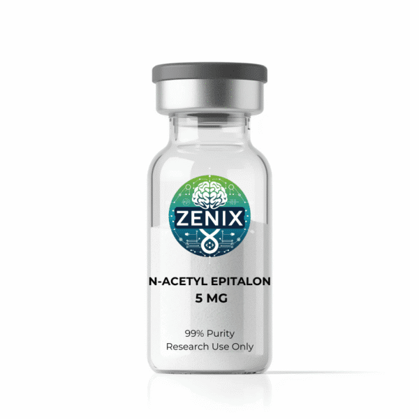 Zenix N Acetyl Epitalon Amidate 5mg 10 Vial 50mg Total Telomerase Research Peptide