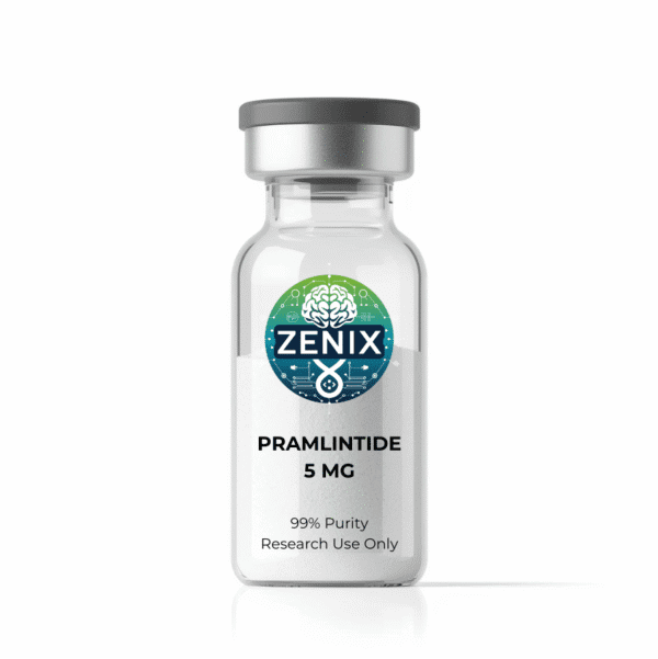 Zenix Pramlintide 5mg 10 Vial 50mg Total Amylin Analog Kit Diabetes Research