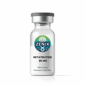 Zenix Retatrutide 30mg Single Vial 30mg Total Triple Agonist Gip Glp 1 Glucagon