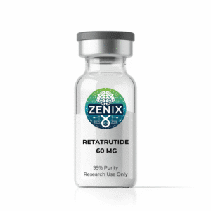 Zenix Retatrutide 60mg 10 Vial 600mg Total Triple Agonist Gip Glp 1 Glucagon