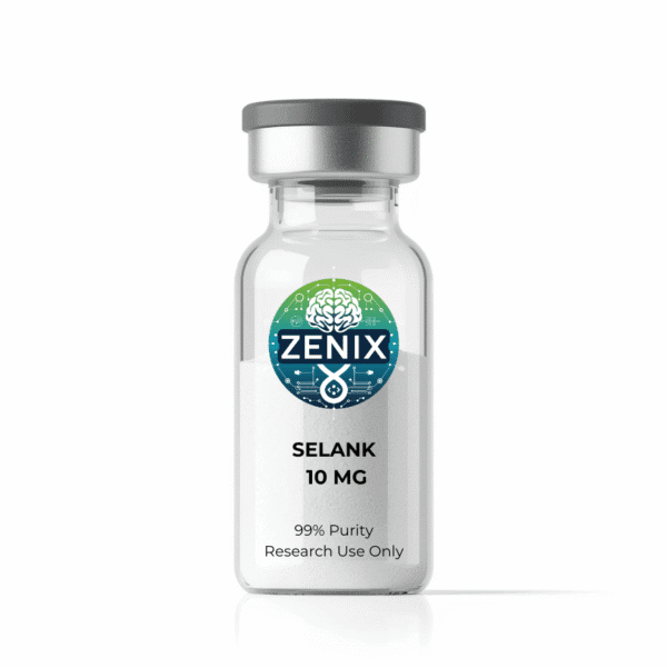 Zenix Selank 10mg 10 Vial 100mg Total Anxiolytic Peptide Kit Cognitive Enhancement