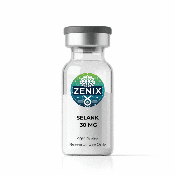 Zenix Selank 30mg 10 Vial 300mg Total Anxiolytic Peptide Kit Cognitive Enhancement