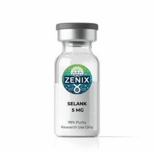 Zenix Selank 5mg 10 Vial 100mg Total Anxiolytic Peptide Kit Cognitive Enhancement