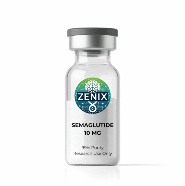 Zenix Semaglutide 10mg 10 Vial 100mg Total Glp 1 Agonist