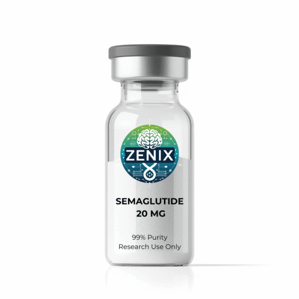 Zenix Semaglutide 20mg 10 Vial 200mg Total Glp 1 Agonist