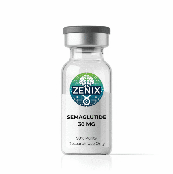 Zenix Semaglutide 30mg 10 Vial 300mg Total Glp 1 Agonist