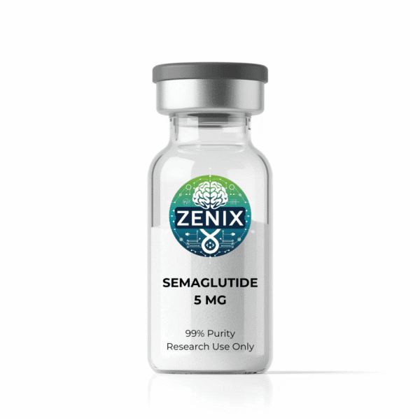 Zenix Semaglutide 5mg 10 Vial 50mg Total Glp 1 Agonist