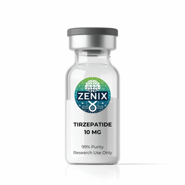 Zenix Tirzepatide 10mg 10 Vial 100mg Total Dual Gip Glp 1