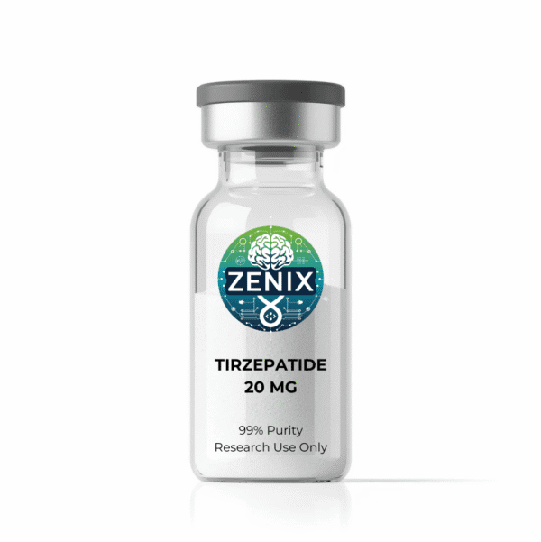 Zenix Tirzepatide 20mg 10 Vial 200mg Total Dual Gip Glp 1