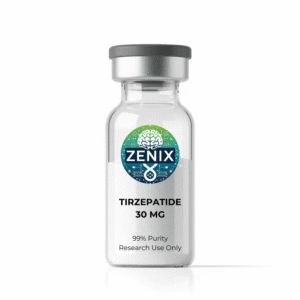 Zenix Tirzepatide 30mg Single Vial 30mg Total Dual Gip Glp 1