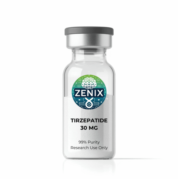 Zenix Tirzepatide 30mg Single Vial 30mg Total Dual Gip Glp 1