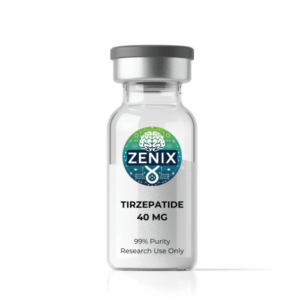 Zenix Tirzepatide 40mg 10 Vial 400mg Total Dual Gip Glp 1