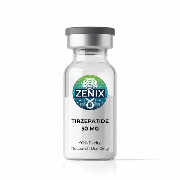 Zenix Tirzepatide 50mg 10 Vial 500mg Total Dual Gip Glp 1